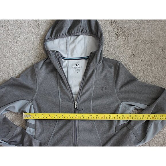 Pearl Izumi Elite Escape Thermal Cycling Hoodie, Grey - Small - Excellent - Picture 9 of 10